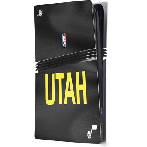 NBA Utah Jazz Jersey PS5 Pro Console Skin